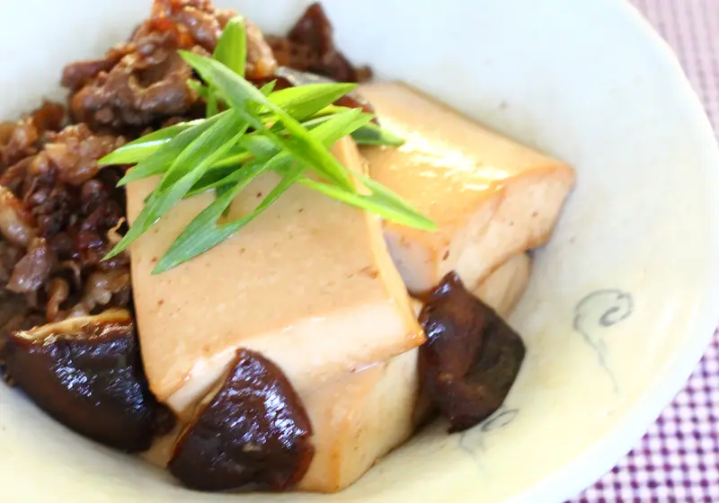 豆腐のとろーんがたまらない肉豆腐