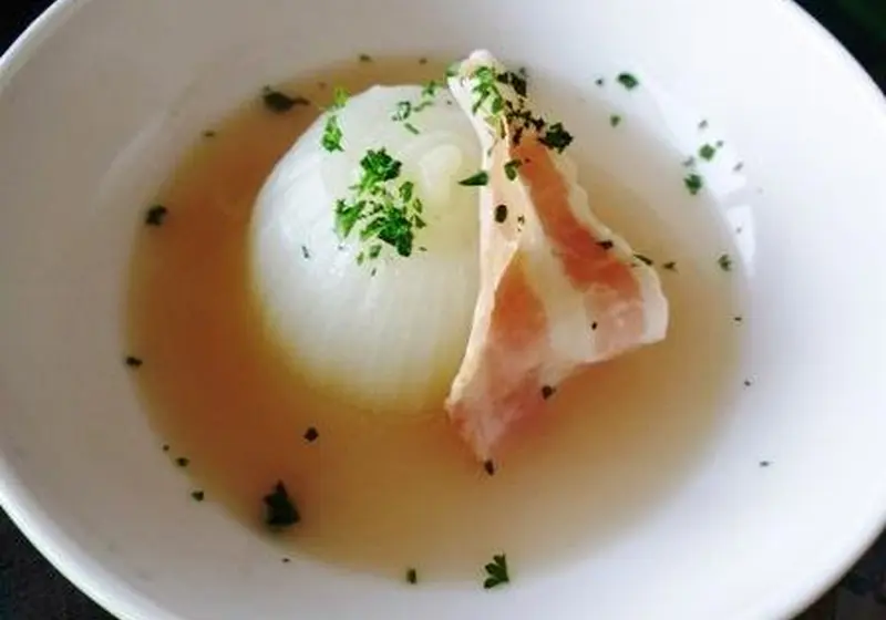まるごと新玉ねぎのスープのレシピ 作り方 中村加奈子 料理教室検索サイト クスパ