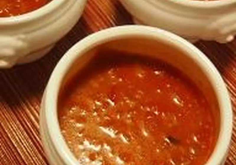 バルサミコ酢のトマトスープ