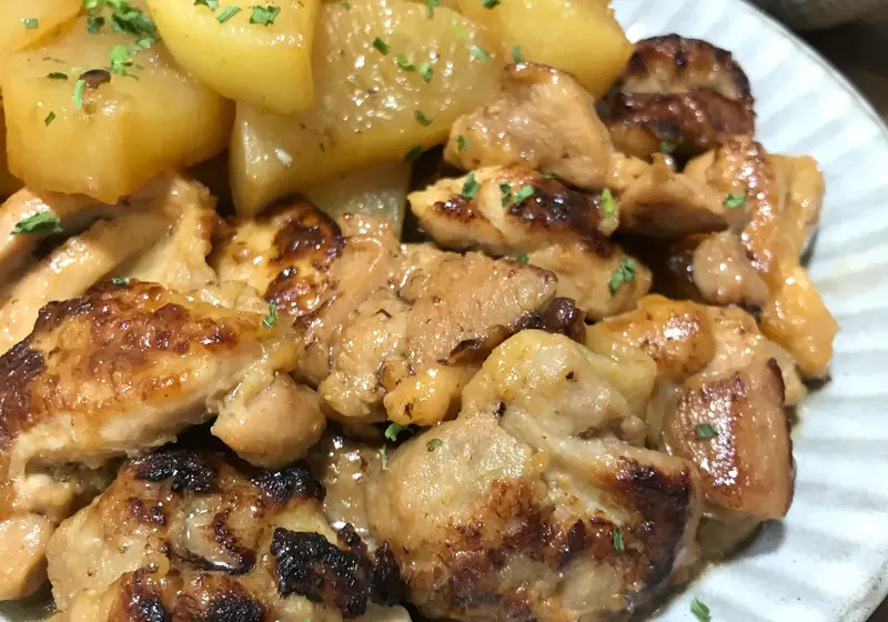 フライパン一つで 鶏肉と大根の照り煮のレシピ 作り方 やまさき みか 料理教室検索サイト クスパ